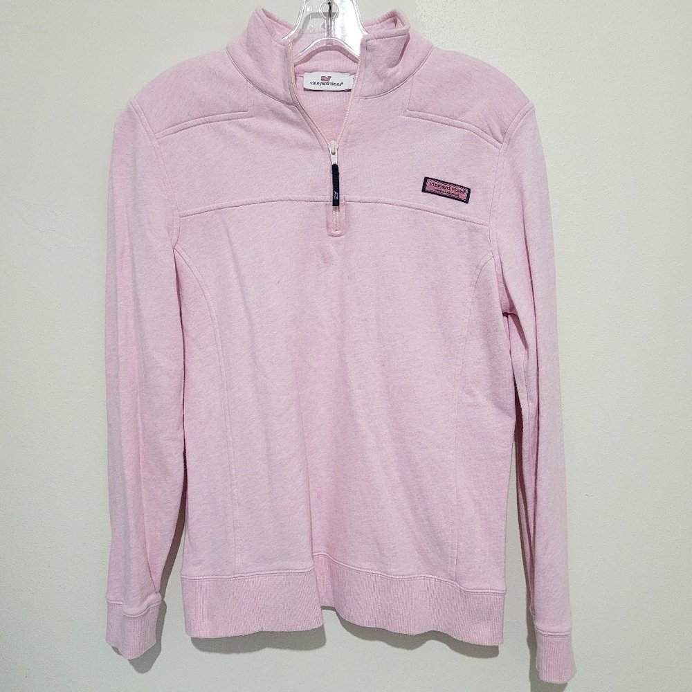 Vineyard Vines Womens Quarter Zip Sweatshirt M